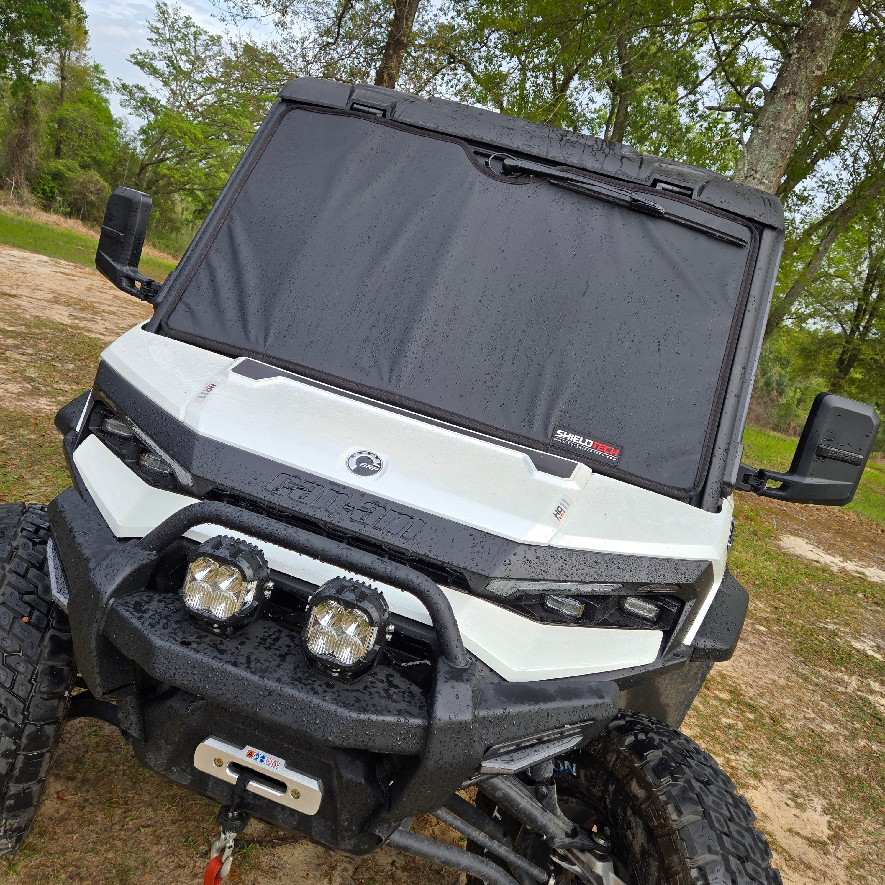 holiday hi-fi 153 キャンバー ShieldTech For Can-Am Defender With WIper