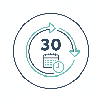 30-Day Return Policy Icon